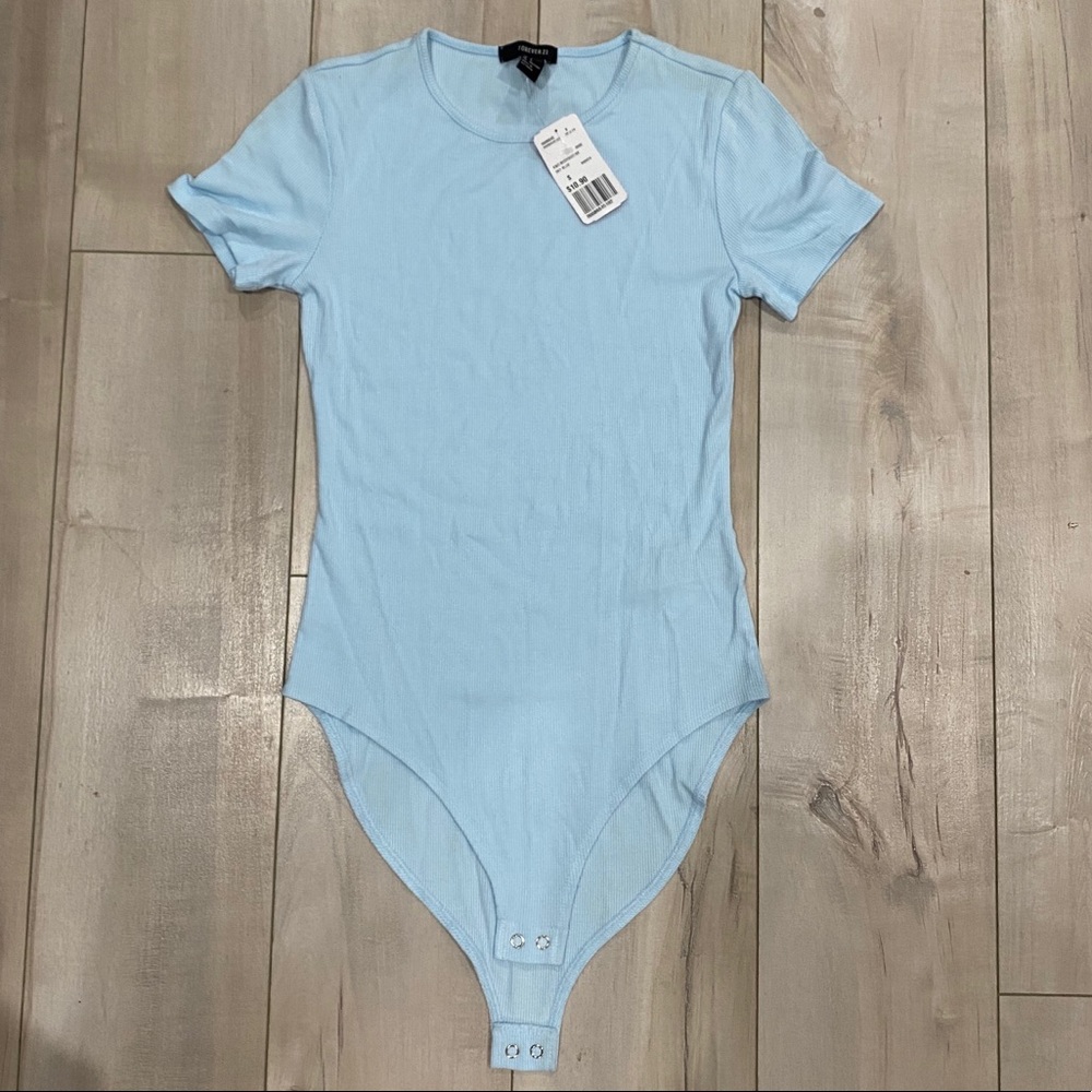 FOREVER21 ribbed bodysuit